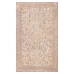 Doris Leslie Blau Antique Oushak Handmade Wool Carpet (tapis de laine fait main)