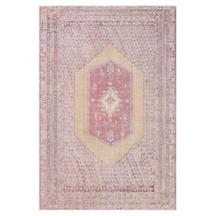 Doris Leslie Blau Authentic 19th Century Red Turkish Ghiordes Rug