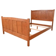 Cama Queen Stickley Mission Oak Arts & Crafts