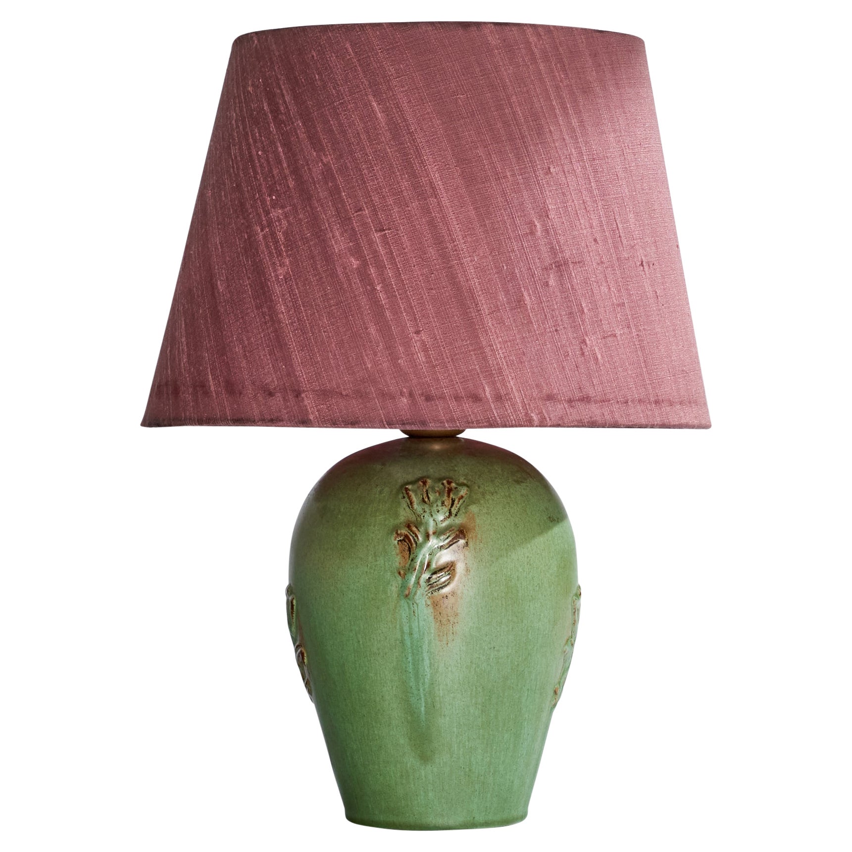 Jerk Werkmäster, Lampada da tavolo, Ceramica, Fabrice, Svezia, anni '30