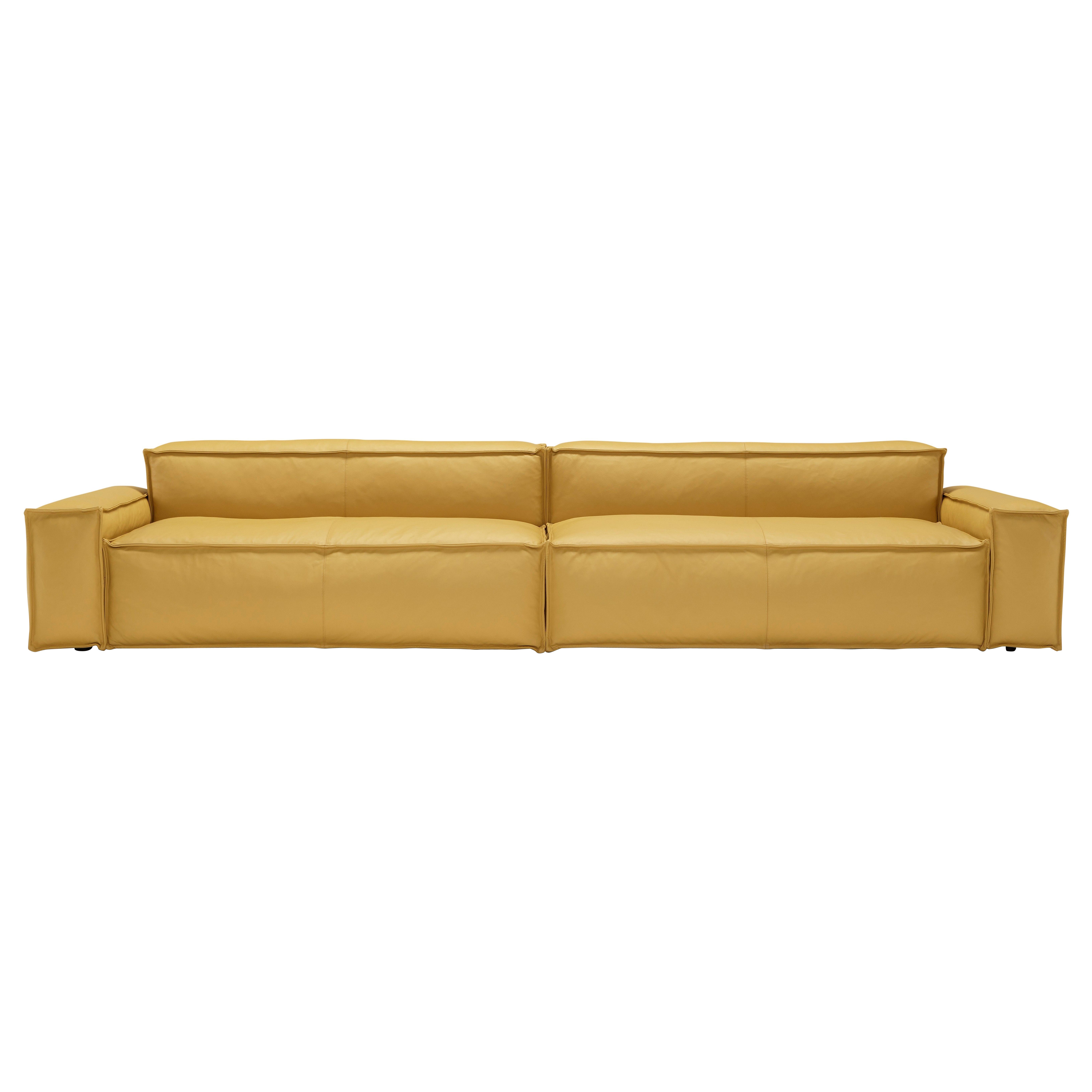 Davis Leather Sofa Composition by Amura Lab