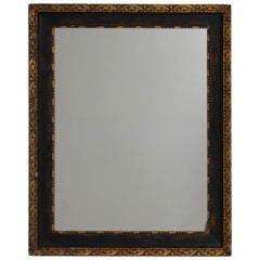Miroir en bois patiné français du 19e siècle