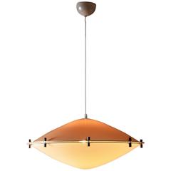 Lisa Johansson-Pape Plexiglass Pendant for Orno, Finland, 1960s 1