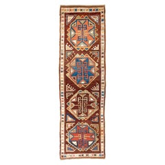Tappeto antico 3.7x11.7 Ft da Konya / Turchia