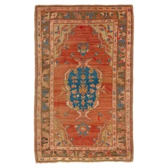 Seltener antiker türkischer Magri-Teppich 'Fethiye' mit 4.2x7 Fuß. Um 1900