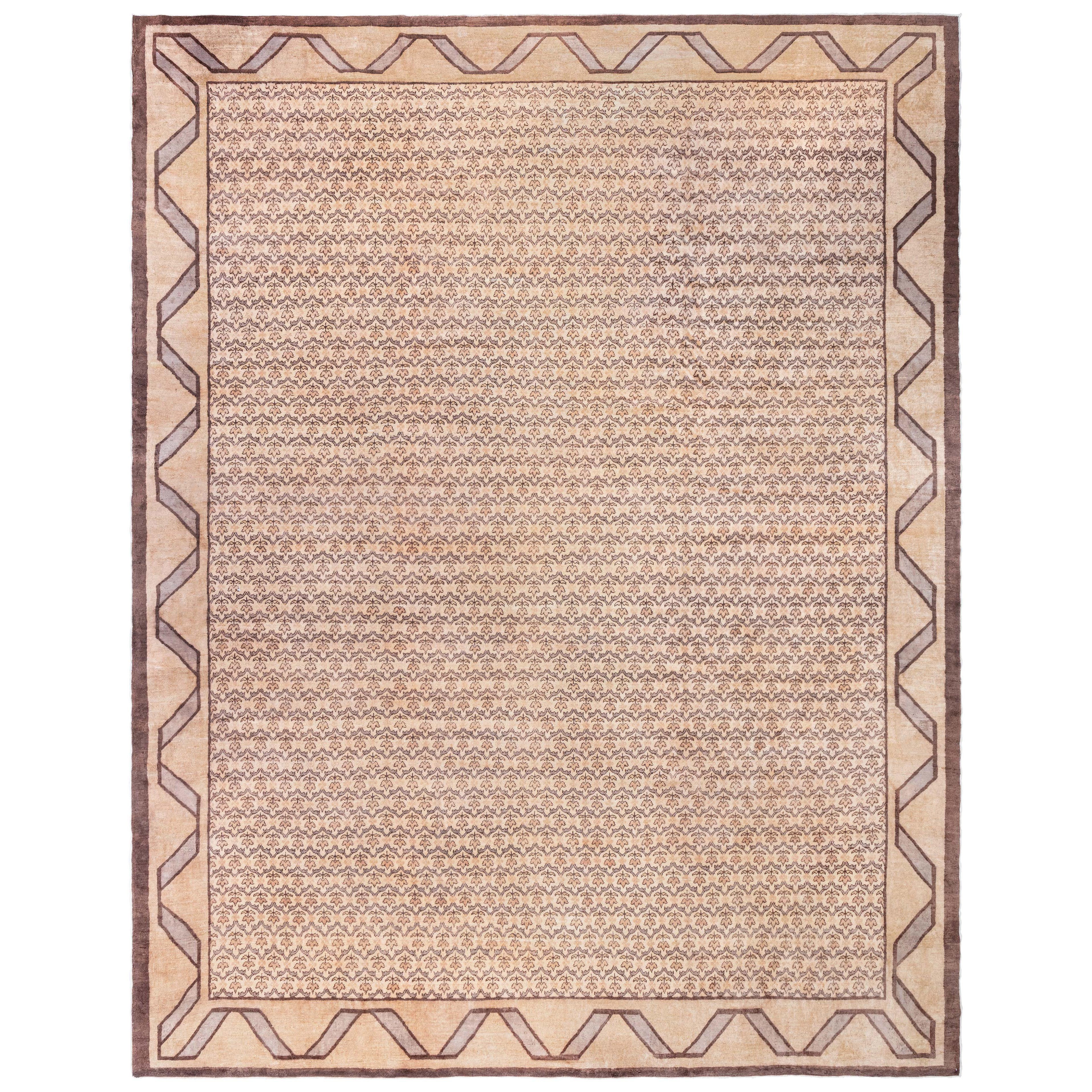 Doris Leslie Blau Mid-20th century Turkish Hereke Handmade Wool Rug