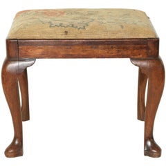 George II Walnut Stool