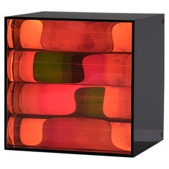 Mobile Kinetic Light box by Perla Benveniste, Buenos Aires 1970s