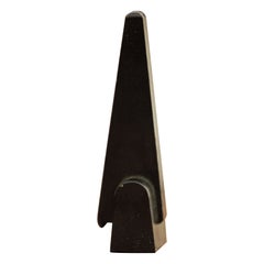 Contemporary Prise Blackened Bronze Bottle Opener by Henry Wilson