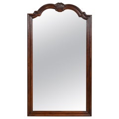 Henredon French Provincial Louis XV Carved Mahogany Tall Wall Mirror
