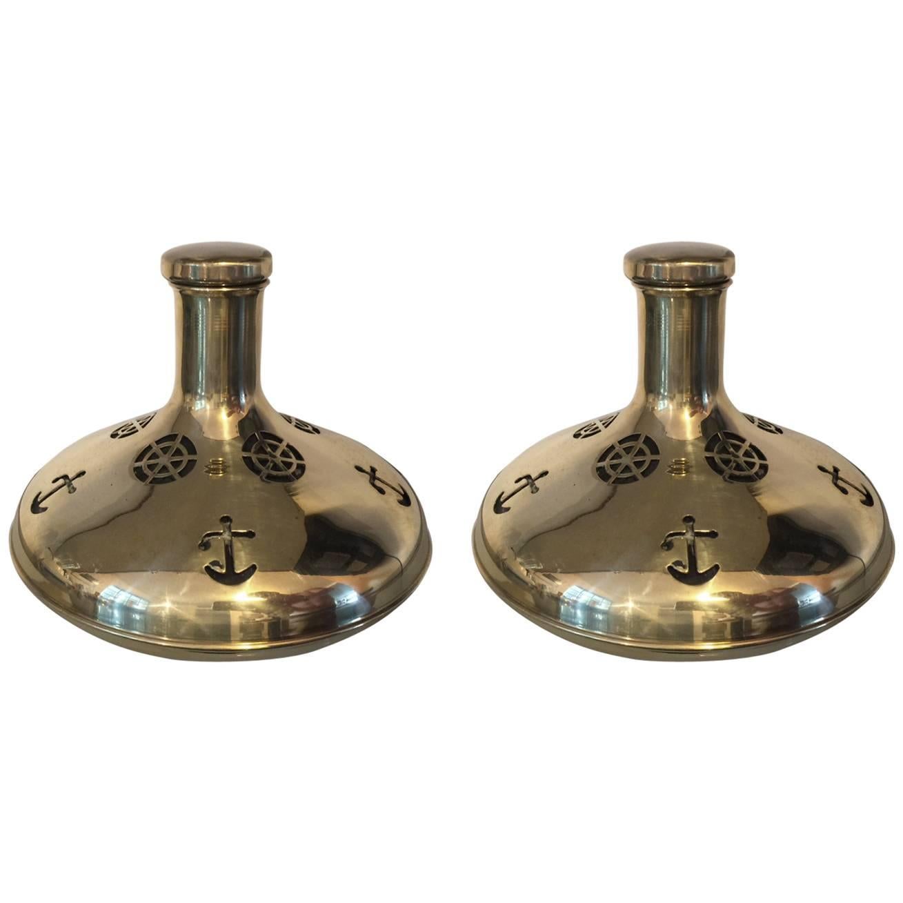 Pair of Swedish Decanters