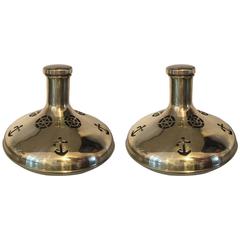 Pair of Swedish Decanters 2
