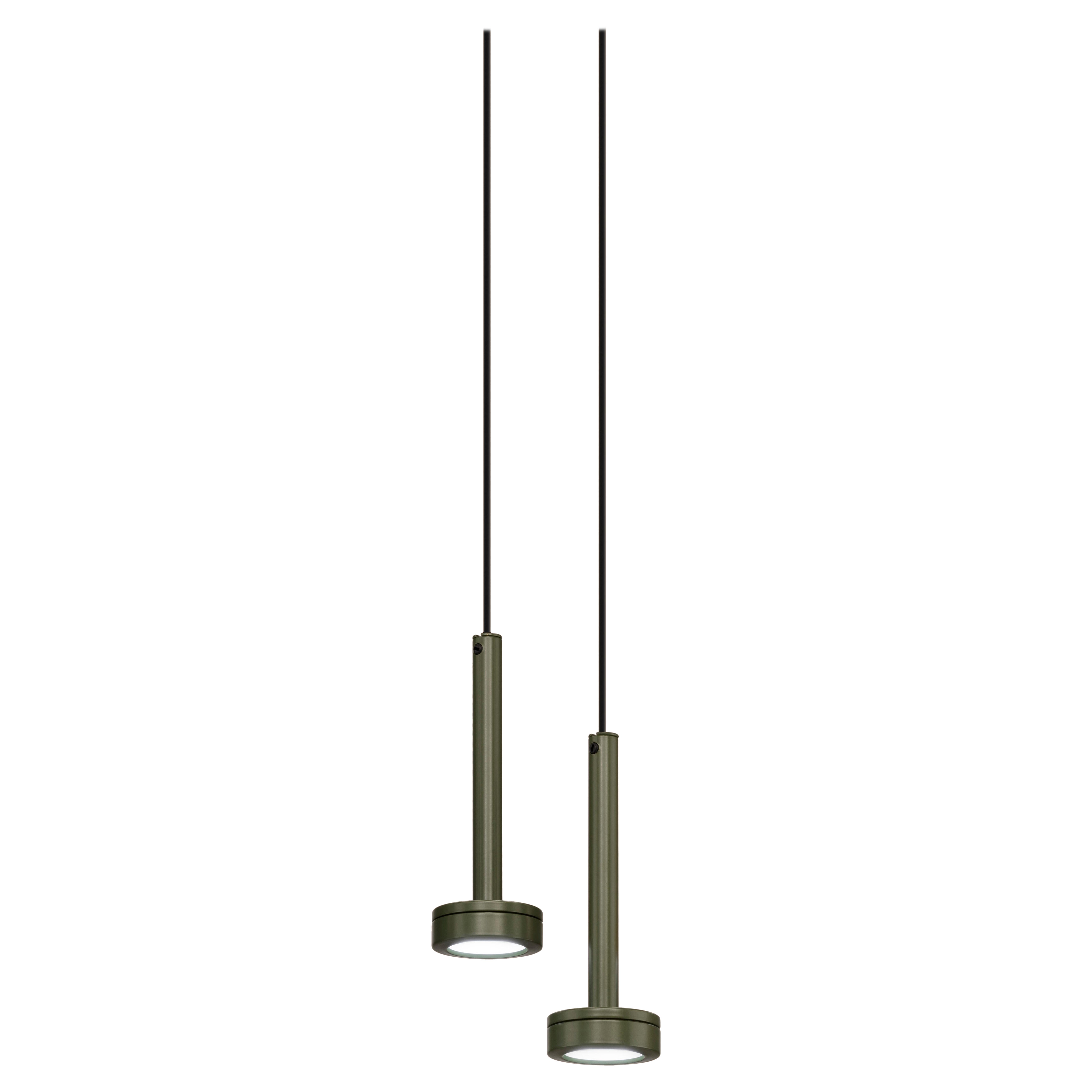 Set di 2 lampade a sospensione Astral S1 Colors di Euroluce Lampadari in vendita