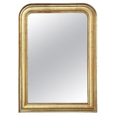 19th Century French Louis Philippe Period Gilded Mirror
