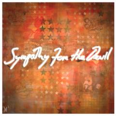 Sympathy for the Devil by M3, Hand-Sprayed and Collage on Board with Neon