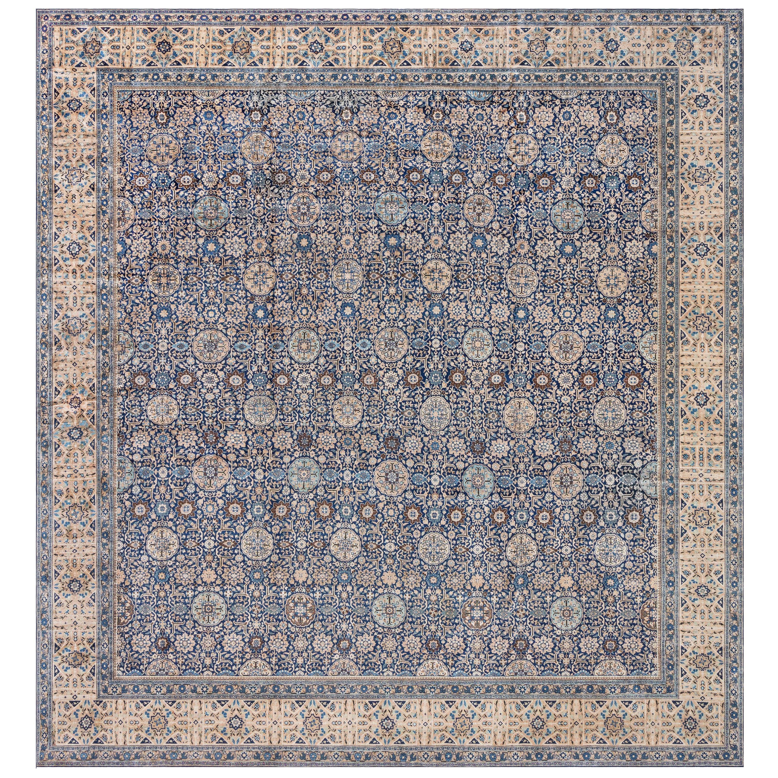 Doris Leslie Blau Oversized Persian Tabriz Handmade Rug Size Adjusted