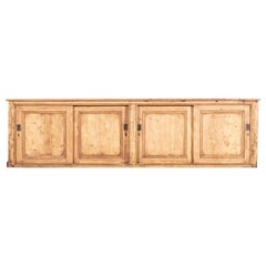 Monumental 19thc English Pine Dresser Base