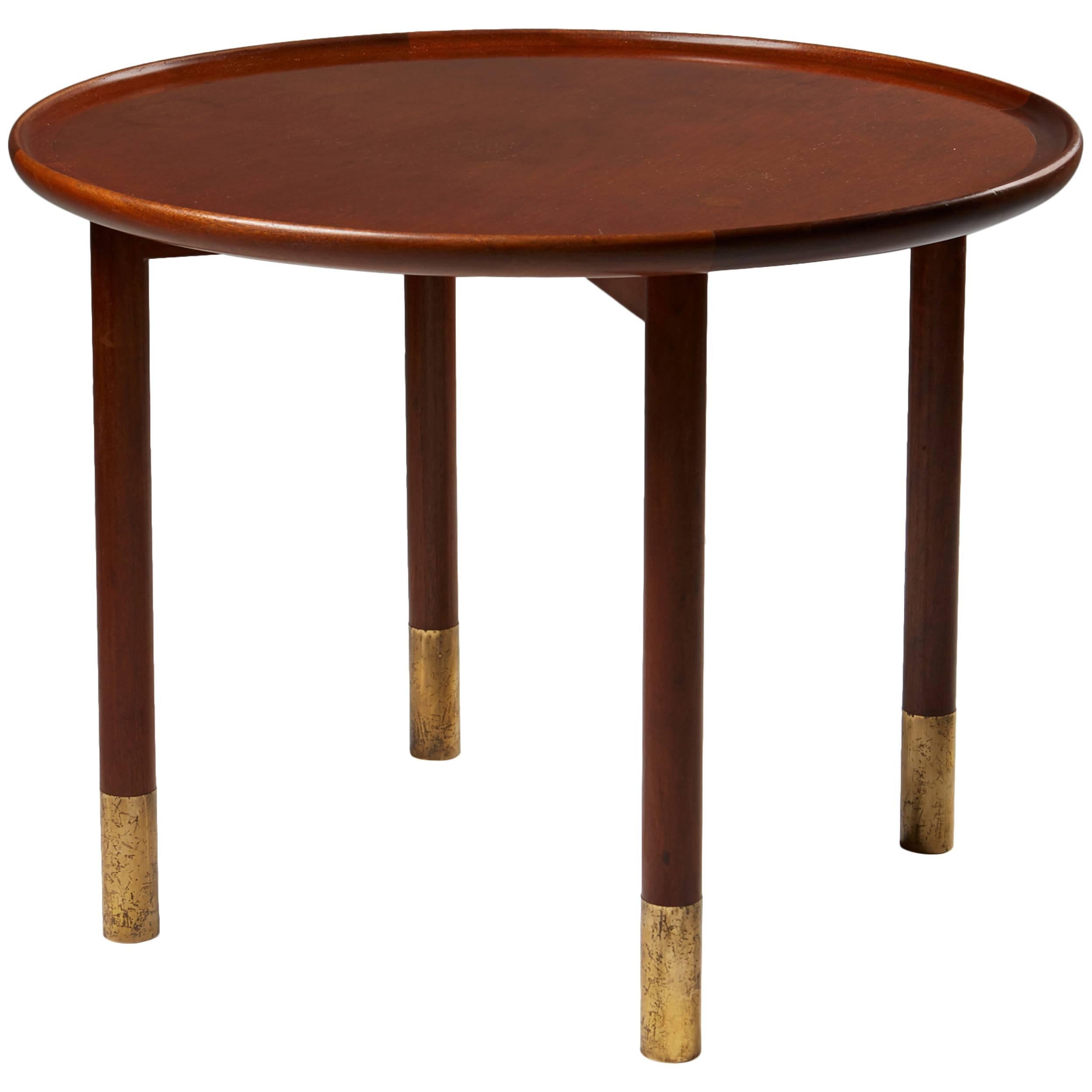 Occasional Table Attributed to Flemming Lassen, Denmark, 1930s