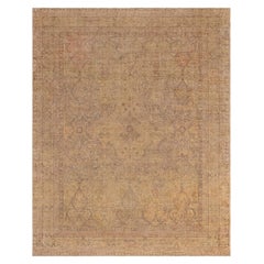 Doris Leslie Blau Tappeto persiano Kirman Botanic fatto a mano del XIX secolo