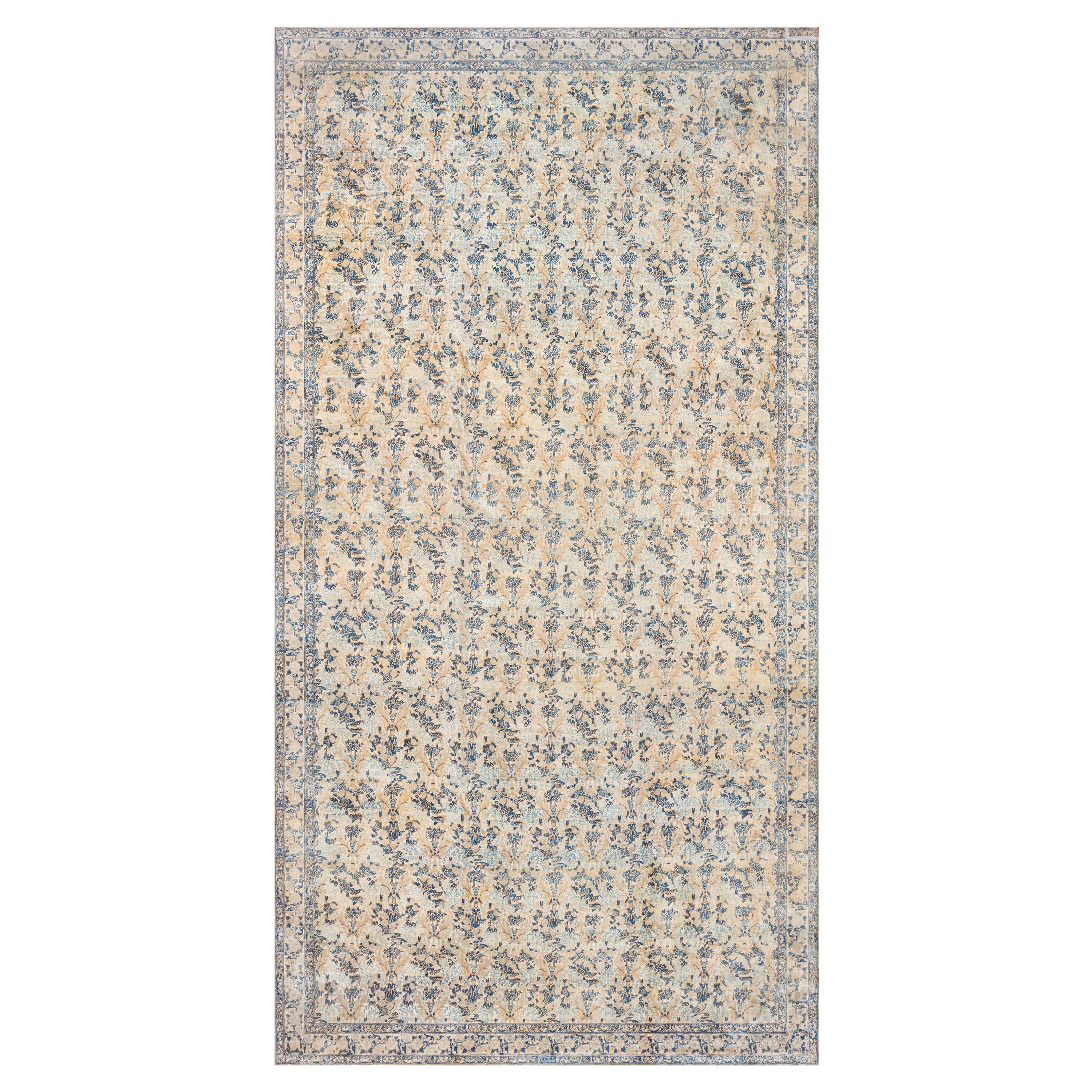 Doris Leslie Blau Antique Persian Kirman Handmade Wool Rug