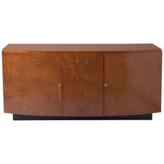 Art Deco cabinet veneered with Lace wood, France circa 1930