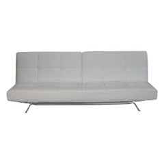 Ligne Roset Leather Smala Sofa by Pascal Mourgue