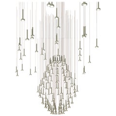 Astral Coolors 133 Chandelier by Euroluce Lampadari