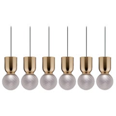 Lampada a sospensione Atlas S6 di Euroluce Lampadari