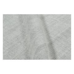 Rug & Kilim’s Oversized Textural Rug in Light Gray and Blue Tones & Striae