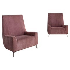 Midcentury pair of armchairs attributed to Gianni Moscatelli for Formanova, 1960
