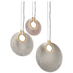 Lampada a sospensione Atollo S3 di Euroluce Lampadari