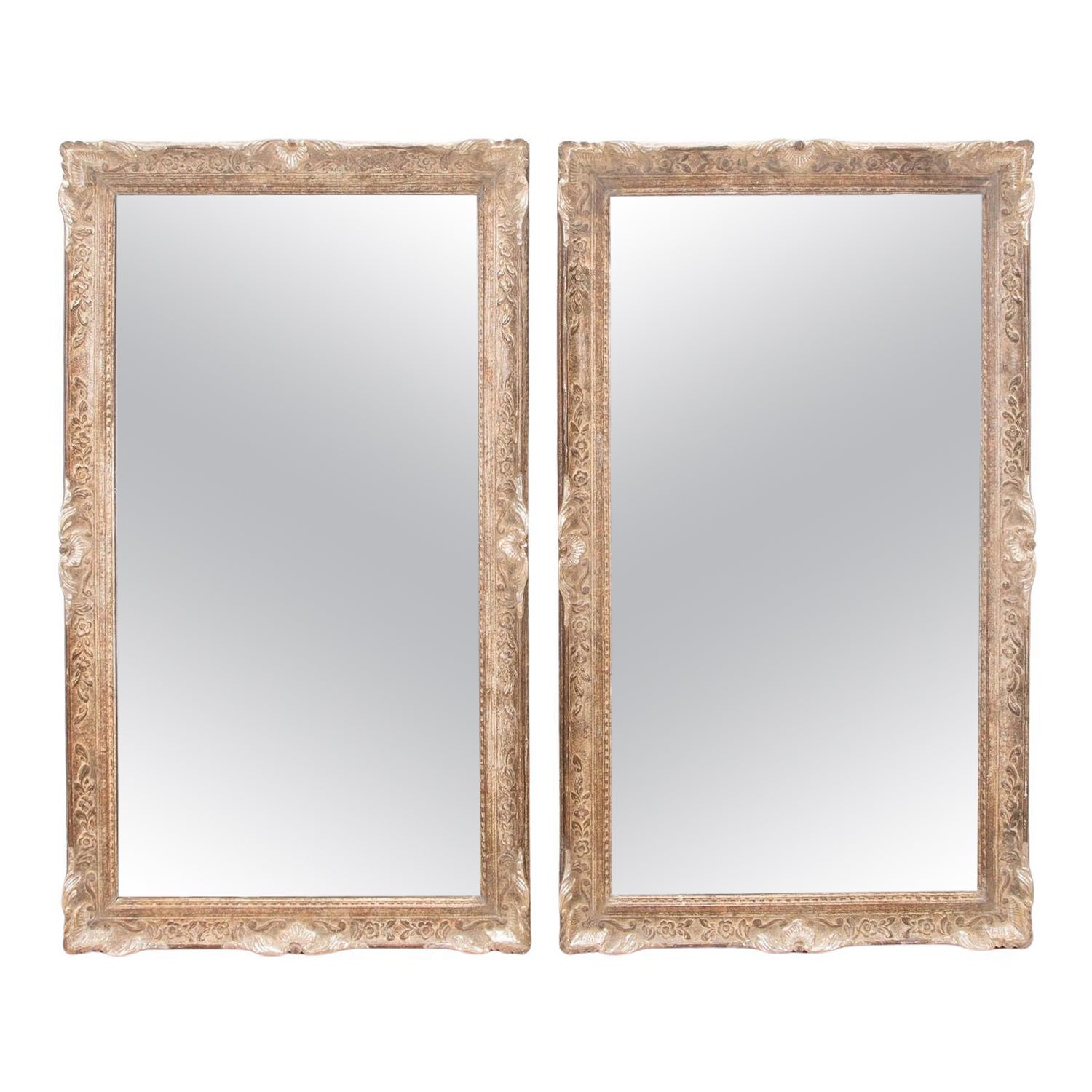 Paire de miroirs français du 19ème siècle