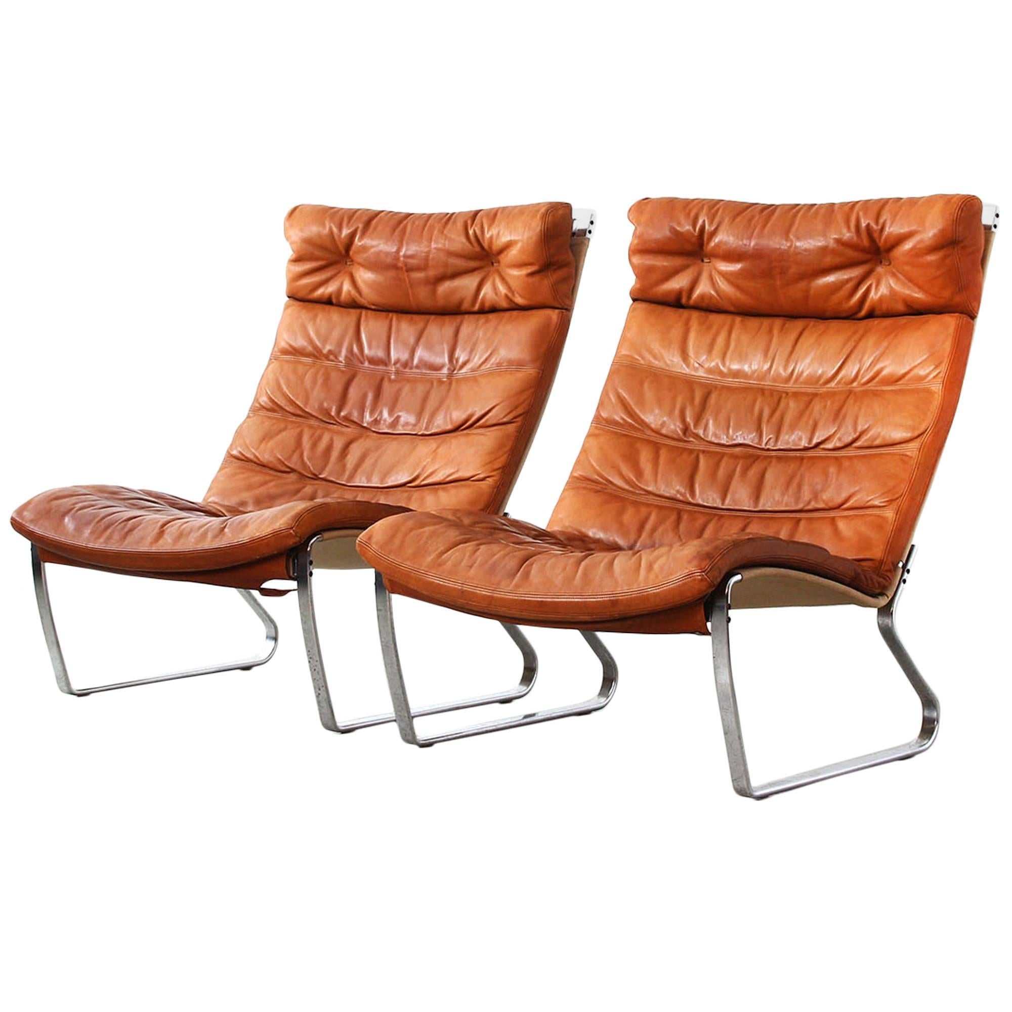 Lounge Chairs by Jørgen Kastholm for Kill International