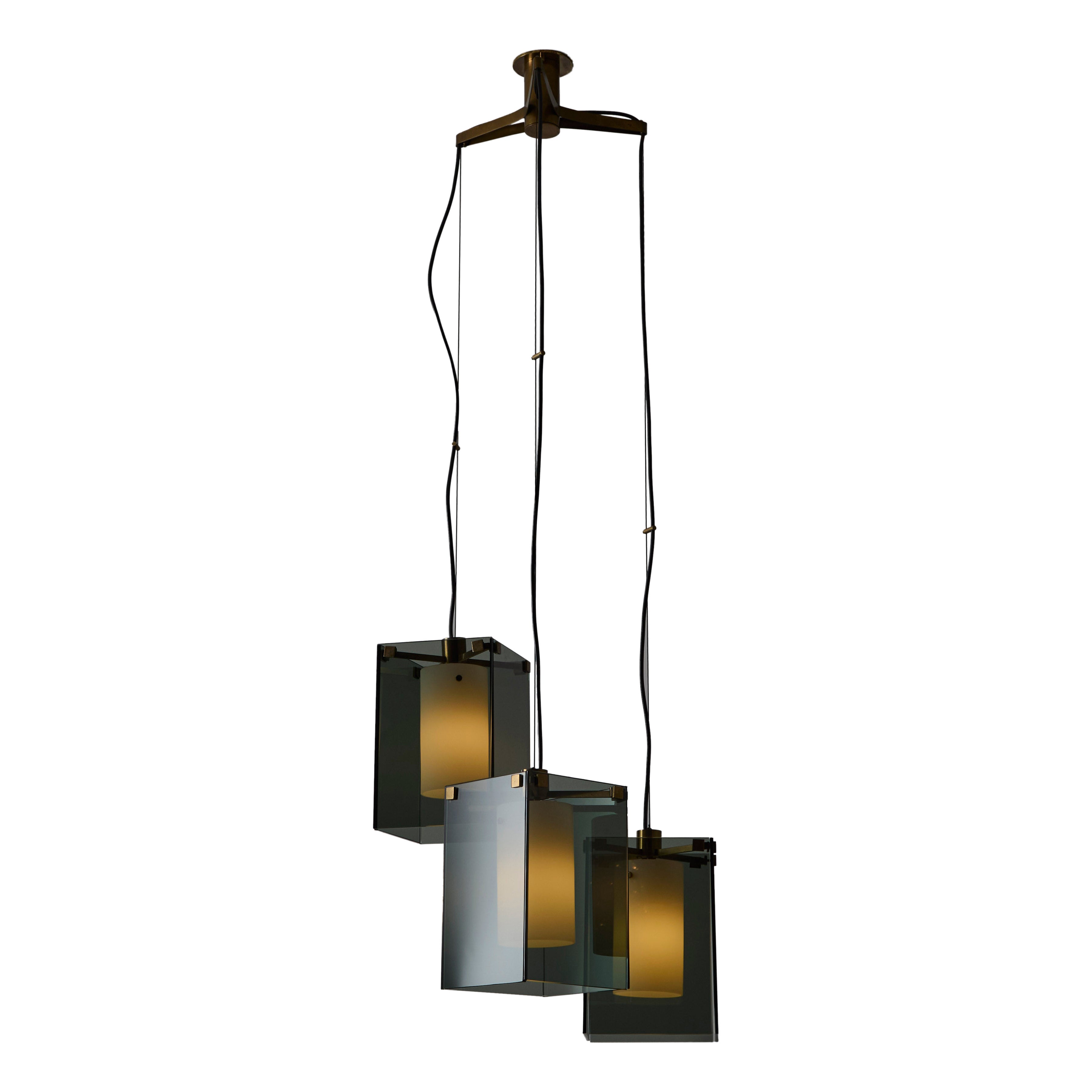 Model 2211 Suspension Light by Max Ingrand for Fontana Arte