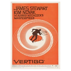 Original-Vintage-Poster, Vertigo, 1958
