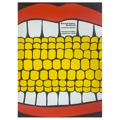 Herman Miller Summer Picnic 1970 Original Vintage Poster