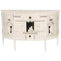 Vintage Fornasetti Style Commode