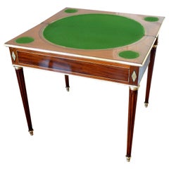 Directoire game table, late 18th century