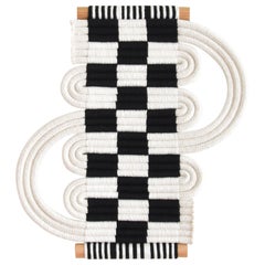 Passementerie #2, Knotted Wall Hanging, Fiber Art Tapestry by TAMAR SAMPLONIUS
