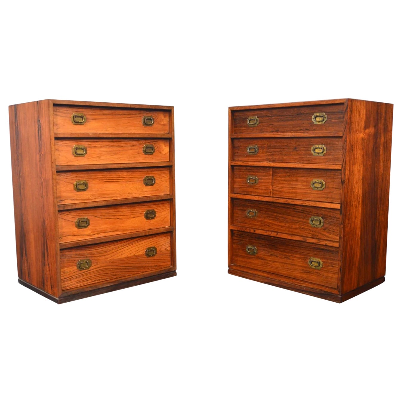 Pair of Small Rosewood Jewelry Chests by Henning Koch #1
