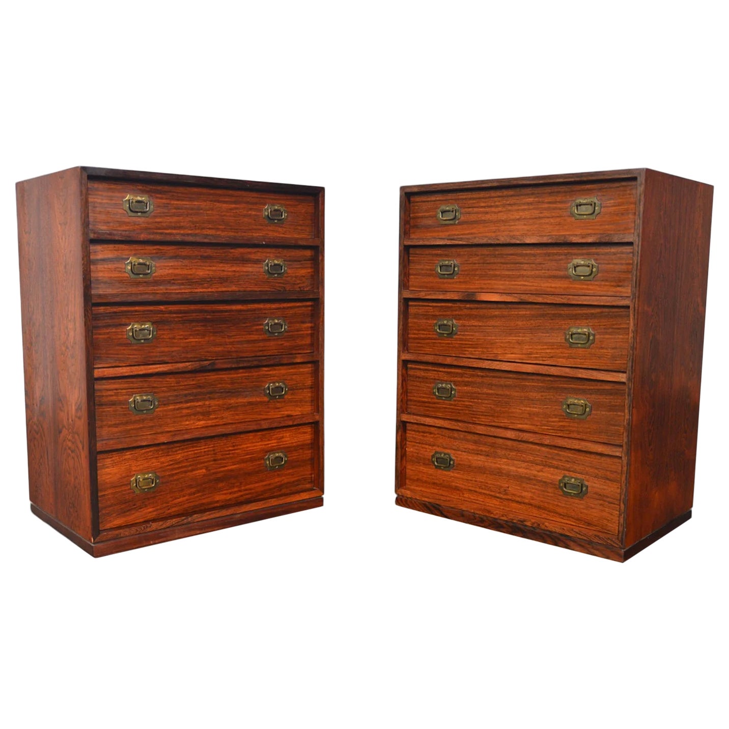 Pair of Small Rosewood Jewelry Chests by Henning Koch #2