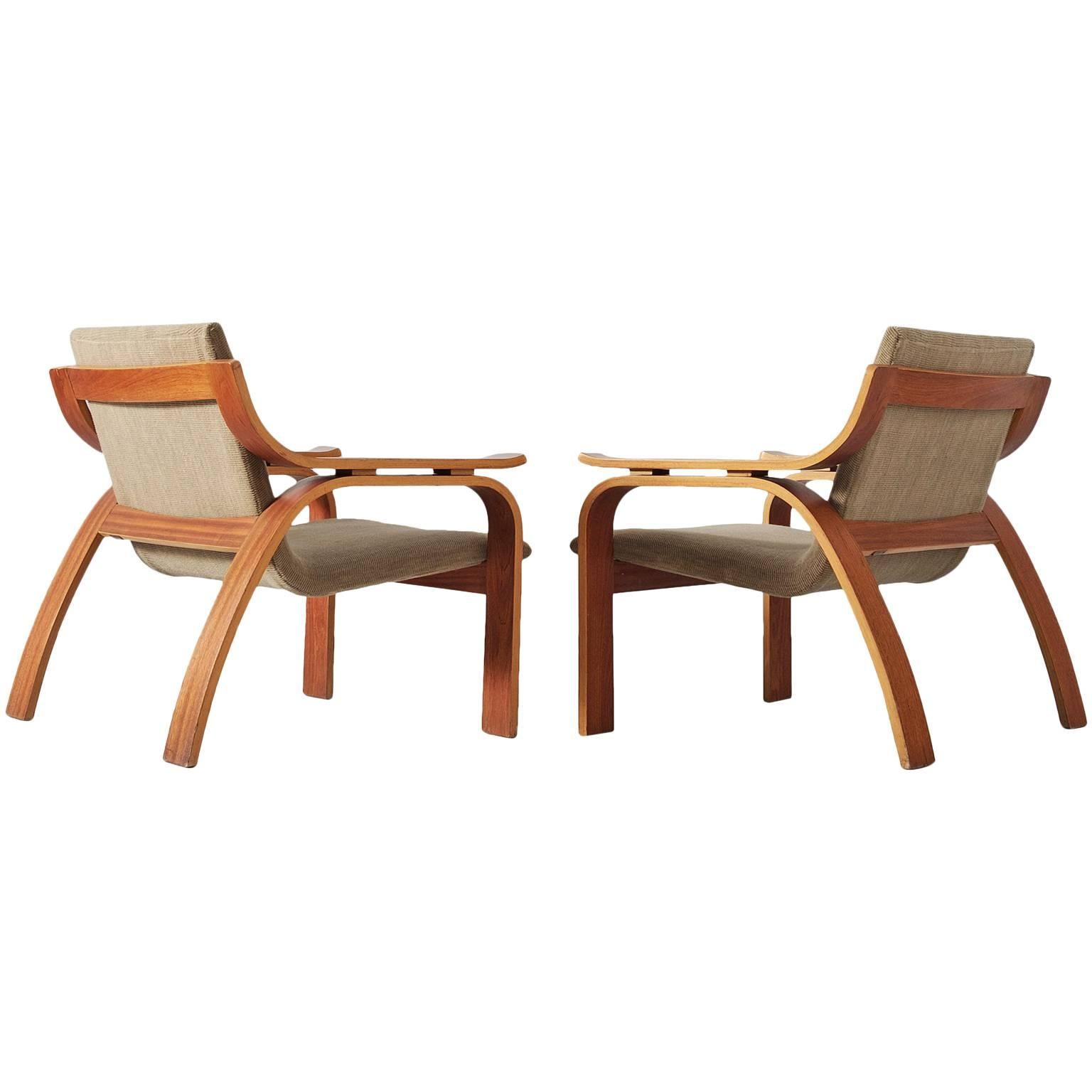 Pair of Bentwood Armchairs For Sale at 1stDibs