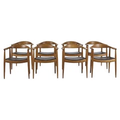 Model JH051 by Hans Wegner, Set of 8