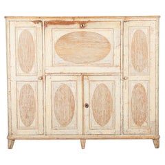 19th Century Gustavian Buffet with Fall Front Desk