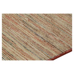 Rug & Kilim’s Contemporary Rug with Polychromatic Stripes and Striae