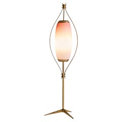 Midcentury Floor Lamp attributed Angelo Lelii for Arredoluce, Italy 1950