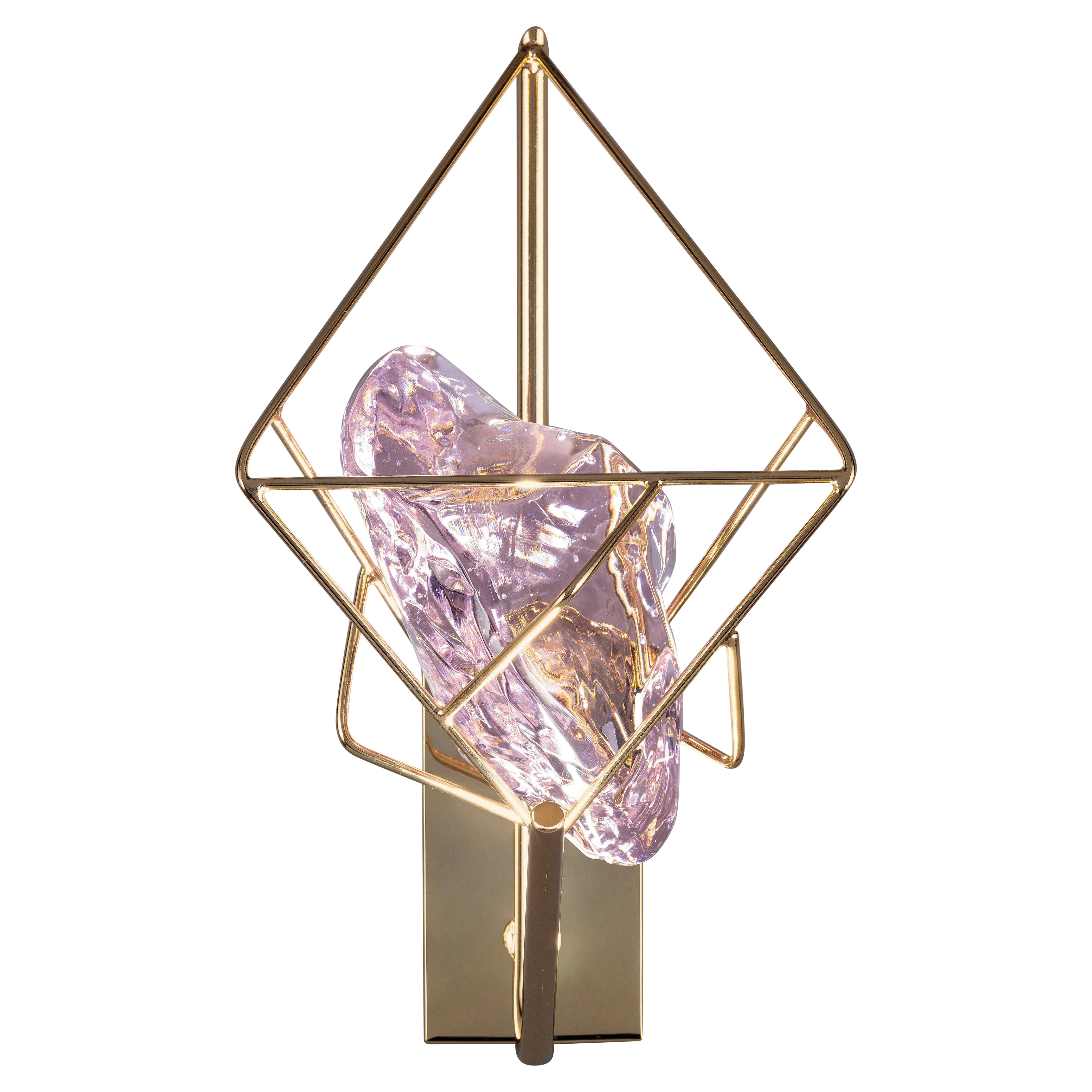 Cryrock Wall Lamp by Euroluce Lampadari