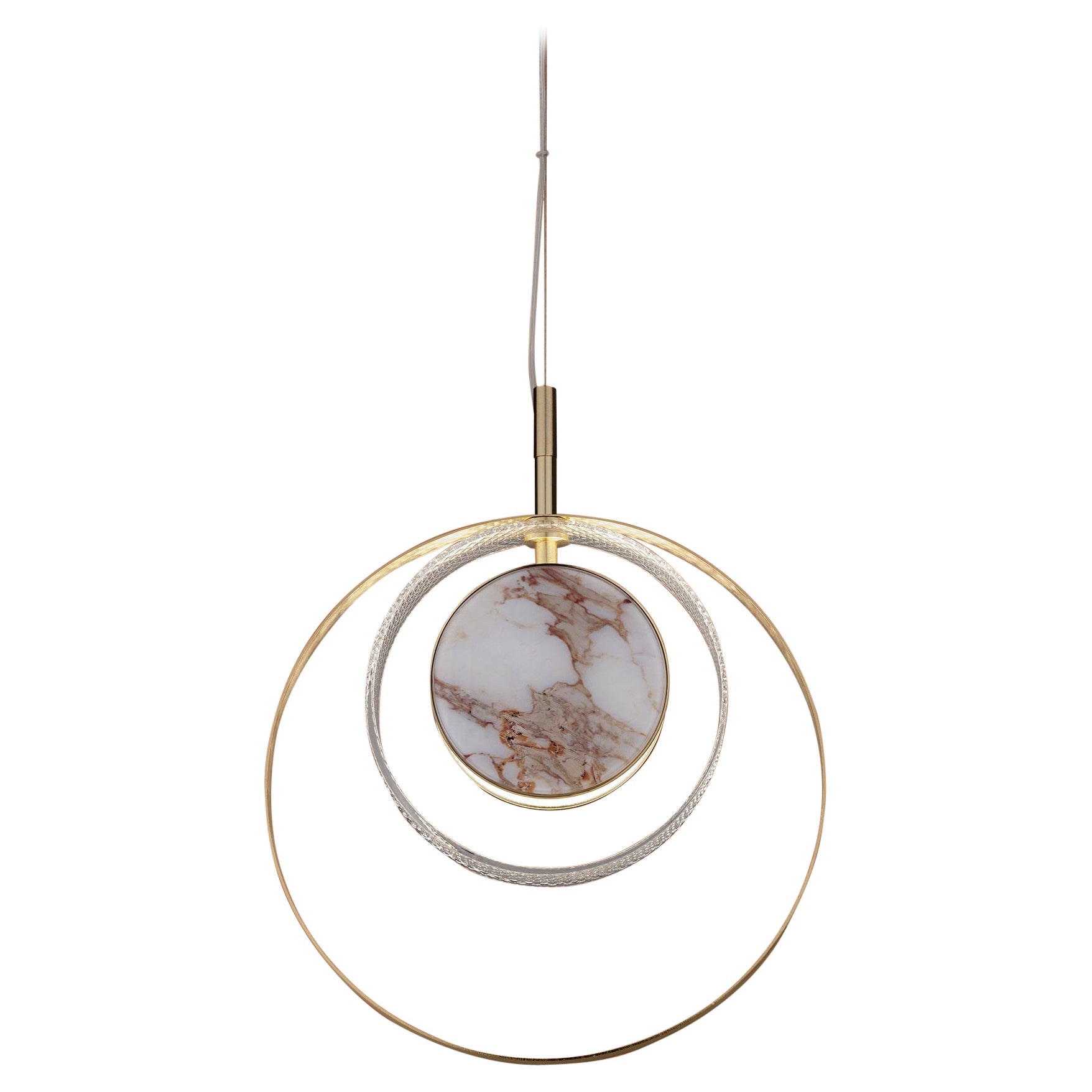 Lampada a sospensione Eclissi S1 di Euroluce Lampadari