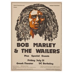 1978 Bob Marley & The Wailers - Greek Theatre UC Berkeley Cartel Original