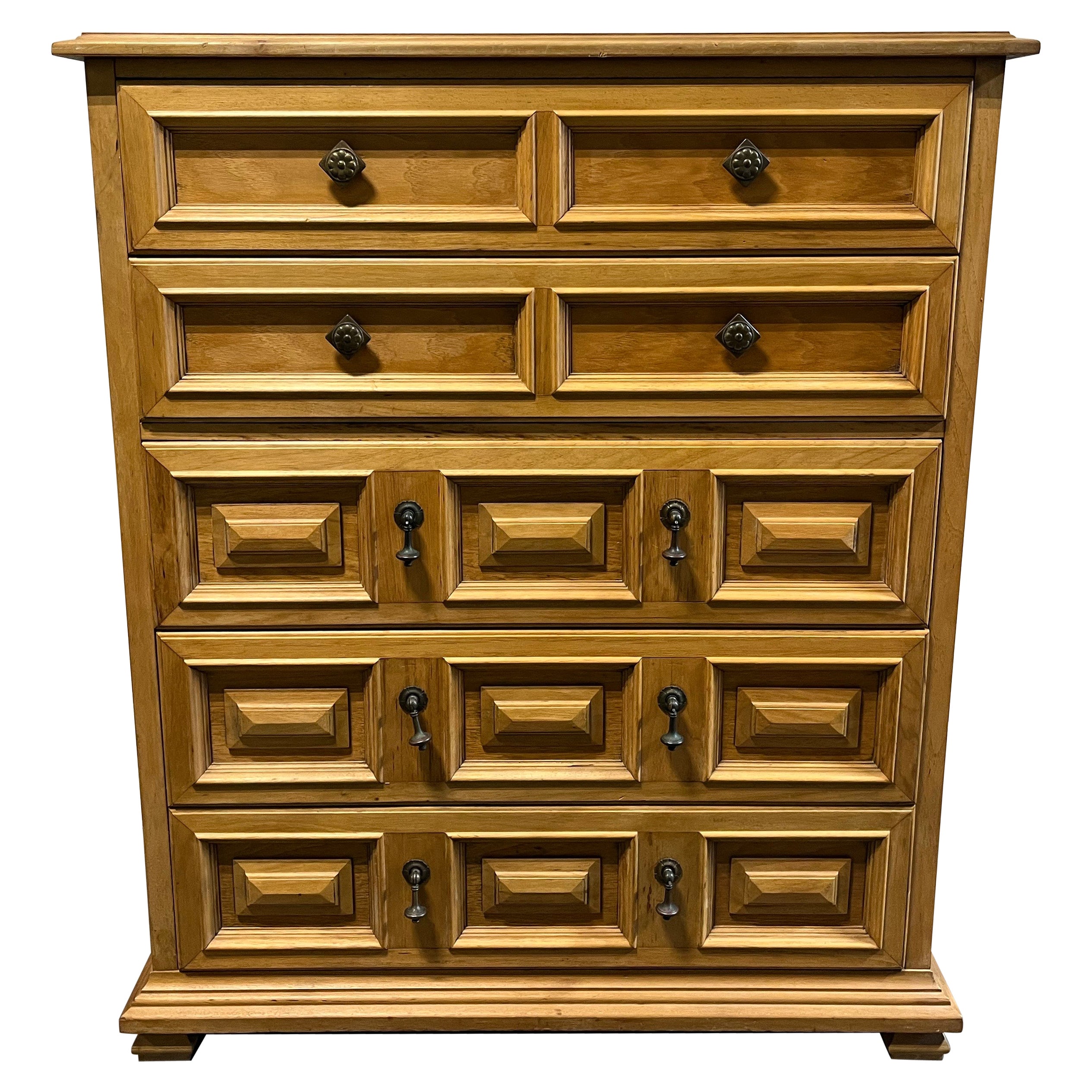 Mid Century Drexel Esperanto Highboy Dresser